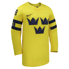 Sweden Hockey William Nylander Nike Yellow 2026 Away Replica Jersey