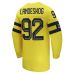 Sweden Hockey Gabriel Landeskog Nike Yellow 2026 Away Replica Jersey