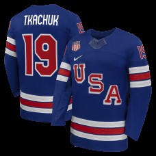 USA Hockey Matthew Tkachuk Nike Royal 2026 Home Replica Jersey USA Hockey Matthew Tkachuk Nike Royal 2026 Home Replica Jersey