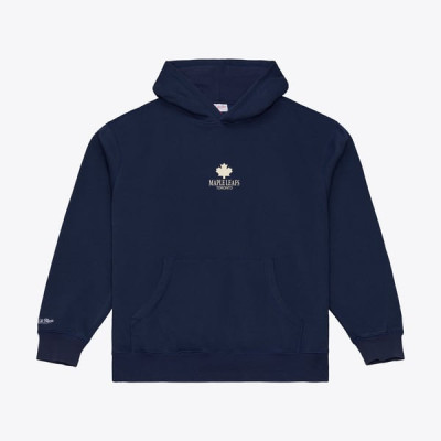 Толстовка Toronto Maple Leafs Mitchell & Ness Core Essentials - Navy