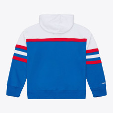 Толстовка New York Rangers Mitchell & Ness Royal Head Coach Толстовка New York Rangers Mitchell & Ness Royal Head Coach