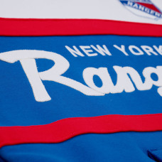 Толстовка New York Rangers Mitchell & Ness Royal Head Coach Толстовка New York Rangers Mitchell & Ness Royal Head Coach