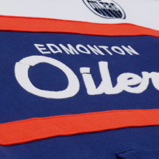Толстовка Edmonton Oilers Mitchell & Ness Navy Head Coach Толстовка Edmonton Oilers Mitchell & Ness Navy Head Coach