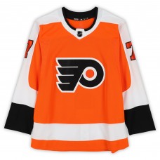 Bill Barber Philadelphia Flyers Autographed Fanatics Authentic Orange adidas Jersey