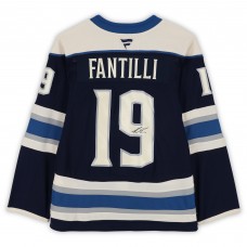 Adam Fantilli Columbus Blue Jackets Autographed Fanatics Authentic Navy Alternate Fanatics Premium Jersey Adam Fantilli Columbus Blue Jackets Autographed Fanatics Authentic Navy Alternate Fanatics Premium Jersey