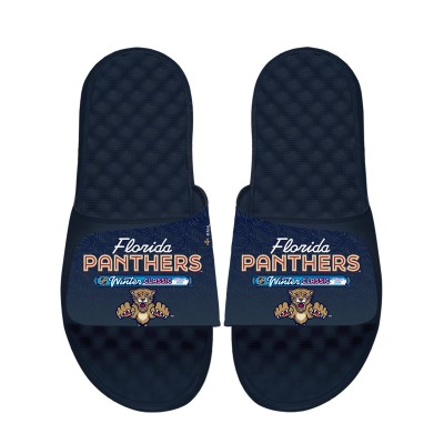 Unisex Florida Panthers ISlide 2026 Winter Classic Palm Trees Slide Sandals