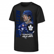 Подростковая Toronto Maple Leafs Auston Matthews Outerstuff Black Playmaker T-Shirt