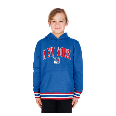 Детская толстовка New York Rangers New Era Blue Knit Trim
