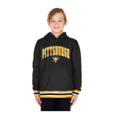 Детская толстовка Pittsburgh Penguins New Era Black Knit Trim Детская толстовка Pittsburgh Penguins New Era Black Knit Trim