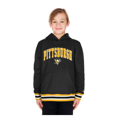 Детская толстовка Pittsburgh Penguins New Era Black Knit Trim