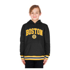 Детская толстовка Boston Bruins New Era Black Knit Trim