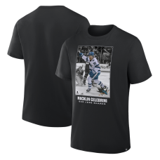 San Jose Sharks Macklin Celebrini Black NHL Moments Legacy T-Shirt
