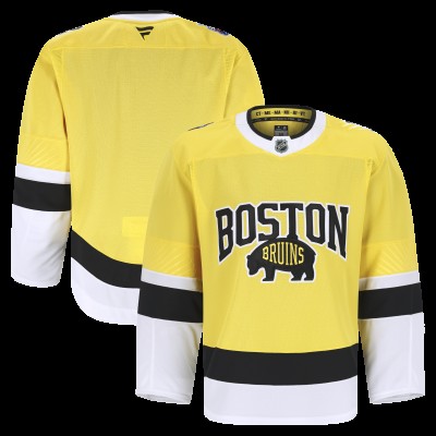 Игровая джерси Boston Bruins Fanatics Gold 2026 NHL Stadium Series Authentic Pro