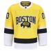 Именная игровая джерси Boston Bruins Fanatics Gold 2026 NHL Stadium Series Authentic Pro 