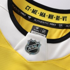 Именная игровая джерси Boston Bruins Fanatics Gold 2026 NHL Stadium Series Authentic Pro 