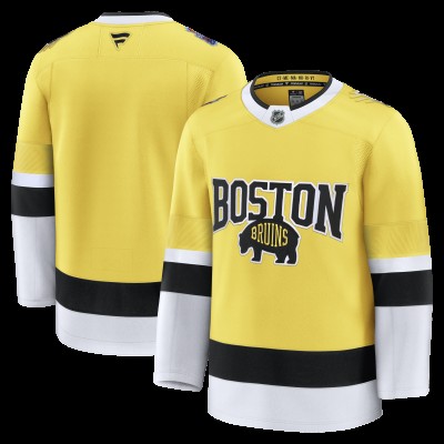 Игровая джерси Boston Bruins Fanatics Gold 2026 NHL Stadium Series Premium