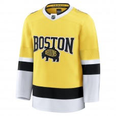 Игровая джерси Boston Bruins Fanatics Gold 2026 NHL Stadium Series Premium