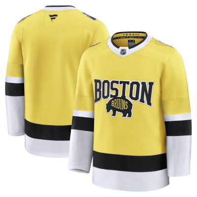 Именная джерси Boston Bruins Fanatics Gold 2026 NHL Stadium Series Premium