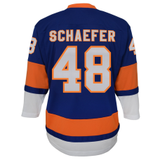 Подростковая New York Islanders Matthew Schaefer Outerstuff Blue Home ReplicaPlayer Jersey