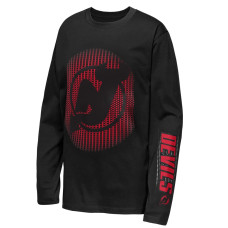 Детская футболка с длинным рукавом New Jersey Devils Outerstuff Black Regroup & Reset Детская футболка с длинным рукавом New Jersey Devils Outerstuff Black Regroup & Reset