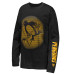 Детская футболка с длинным рукавом Pittsburgh Penguins Outerstuff Black Regroup & Reset