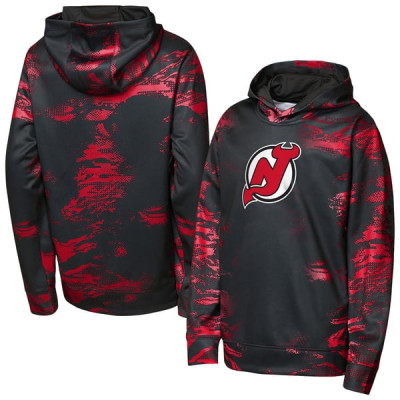 Детская толстовка New Jersey Devils Outerstuff Black Team Dynamics