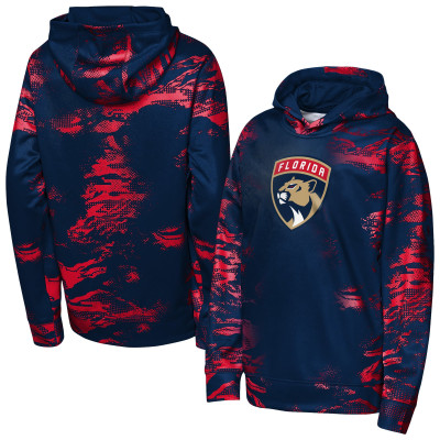 Детская толстовка Florida Panthers Outerstuff Navy Team Dynamics