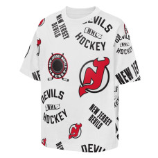 Детская футболка New Jersey Devils Outerstuff White Unstoppable Elevated Детская футболка New Jersey Devils Outerstuff White Unstoppable Elevated
