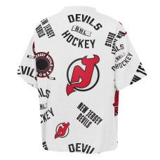 Детская футболка New Jersey Devils Outerstuff White Unstoppable Elevated Детская футболка New Jersey Devils Outerstuff White Unstoppable Elevated