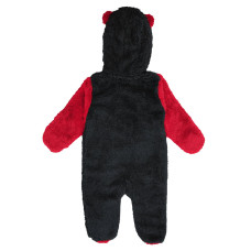 Джерси для малыша New Devils Outerstuff Black Stay Napping Fleece Bunting Full-Zip Sleeper