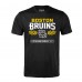 Футболка Boston Bruins Levelwear Black 2026 NHL Stadium Series Richmond Stacked