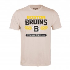 Футболка Boston Bruins Levelwear Oatmeal 2026 NHL Stadium Series Richmond Stacked Футболка Boston Bruins Levelwear Oatmeal 2026 NHL Stadium Series Richmond Stacked