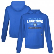 Толстовка Tampa Bay Lightning Levelwear Blue 2026 NHL Stadium Series Relay