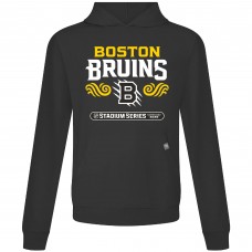 Толстовка Boston Bruins Levelwear Black 2026 NHL Stadium Series Relay