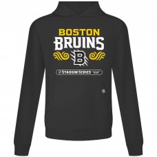 Толстовка Boston Bruins Levelwear Black 2026 NHL Stadium Series Relay