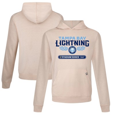 Толстовка Tampa Bay Lightning Levelwear Oatmeal 2026 NHL Stadium Series Relay
