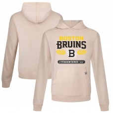 Толстовка Boston Bruins Levelwear Oatmeal 2026 NHL Stadium Series Relay
