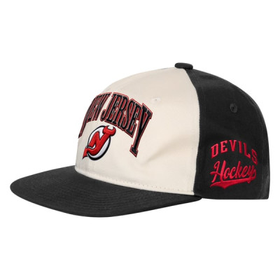 Детская джерси New Devils Outerstuff Natural/Black Arch Snapback Hat
