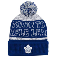 Шапка с помпоном Toronto Maple Leafs Puck Cuffed - Blue