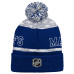 Шапка с помпоном Toronto Maple Leafs Puck Cuffed - Blue