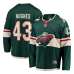 Джерси Minnesota Wild Quinn Hughes Fanatics Green Home Breakaway