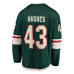 Джерси Minnesota Wild Quinn Hughes Fanatics Green Home Breakaway