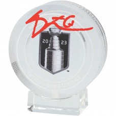 Mark Stone Vegas Golden Knights Autographed Fanatics Authentic 2023 Stanley Cup Champions Crystal Puck - Filled with Ice from the 2023 Stanley Cup Final