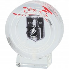 Mark Stone Vegas Golden Knights Autographed Fanatics Authentic 2023 Stanley Cup Champions Crystal Puck - Filled with Ice from the 2023 Stanley Cup Final