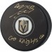 Mitch Marner Vegas Golden Knights Autographed Fanatics Authentic Hockey Puck with Go Knights Go Inscription
