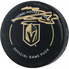 Mitch Marner Vegas Golden Knights Autographed Fanatics Authentic Official Game Puck