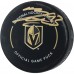 Mitch Marner Vegas Golden Knights Autographed Fanatics Authentic Official Game Puck