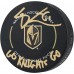Mark Stone Vegas Golden Knights Autographed Fanatics Authentic Official Game Puck with Go Knights Go Inscription