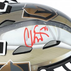 Carter Hart Vegas Golden Knights Autographed Fanatics Authentic Mini Goalie Mask