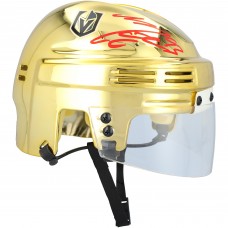 Mitch Marner Vegas Golden Knights Autographed Fanatics Authentic Gold Mini Helmet